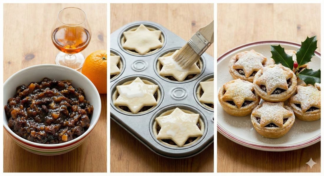 Low-Fat Puff Pastry Mince Pies